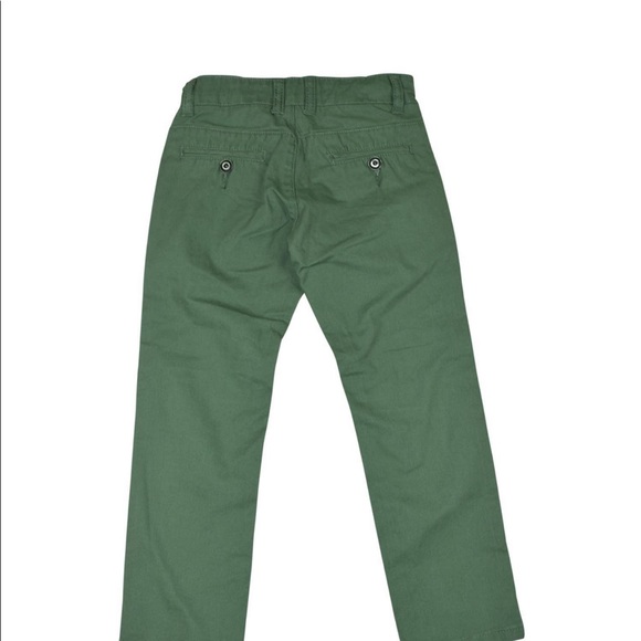 Toobydoo Boys Chino Pants-Green - Picture 2 of 3